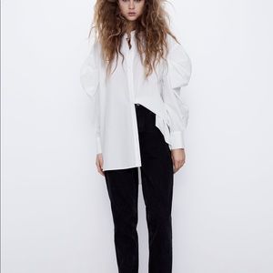 BRAND NEW ZARA OVERSIZED SHIRTS